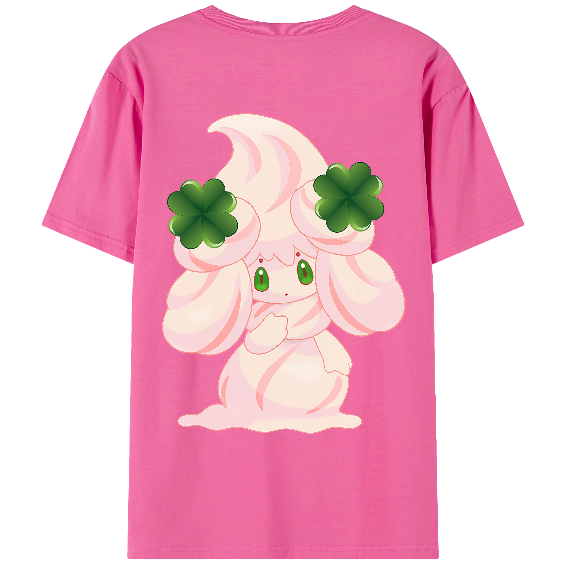 （画像用） ポケットモンスター Pokémon レディース半袖Tシャツ(バックプリント)